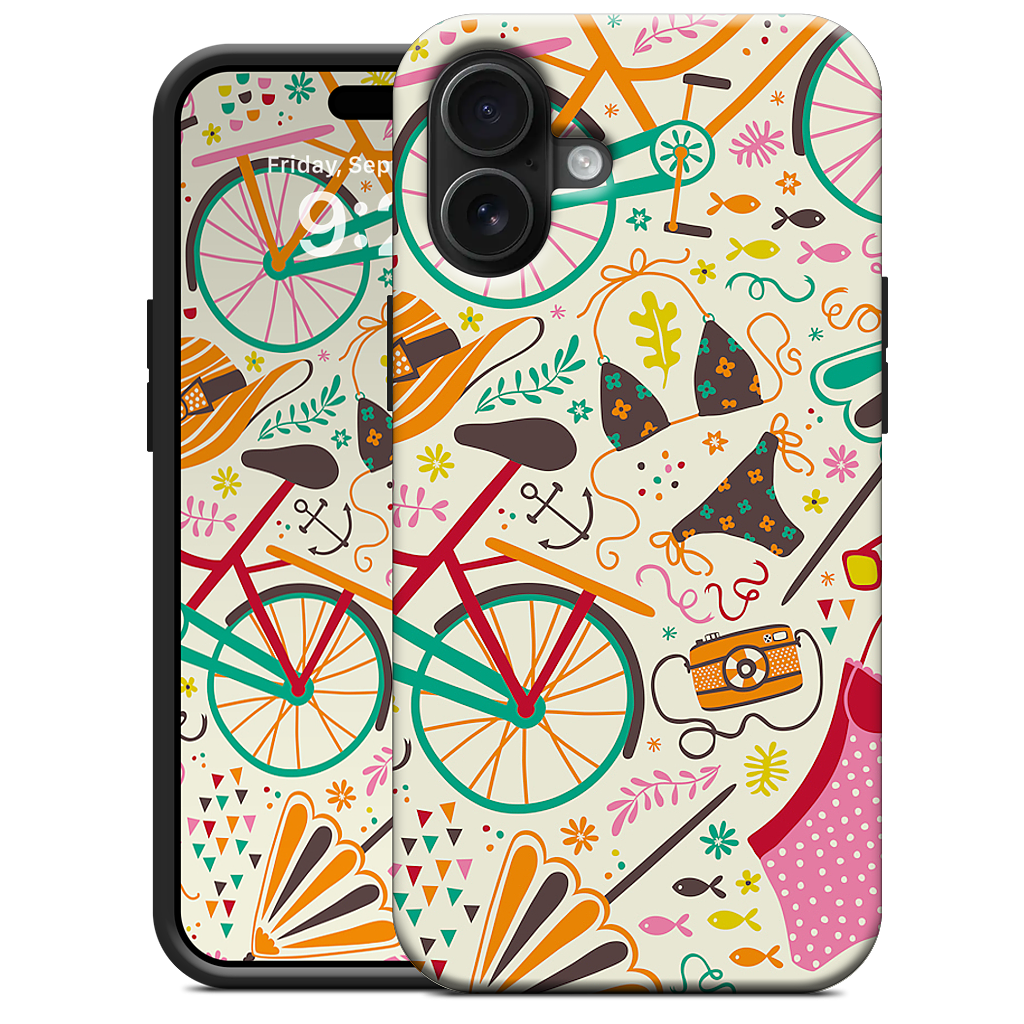 Seaside Cycle iPhone Case