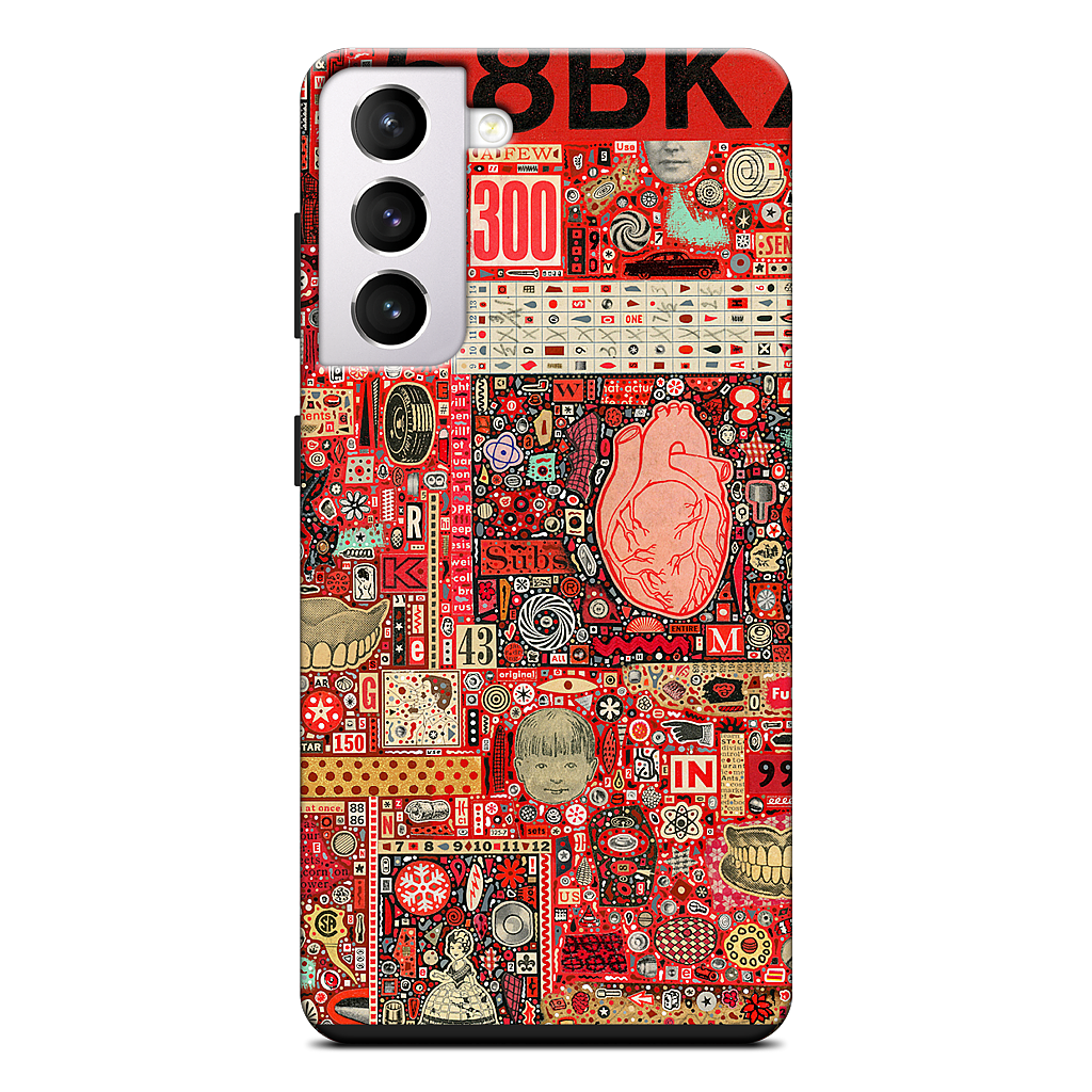 Big Numbers - Heart and Teeth Samsung Case