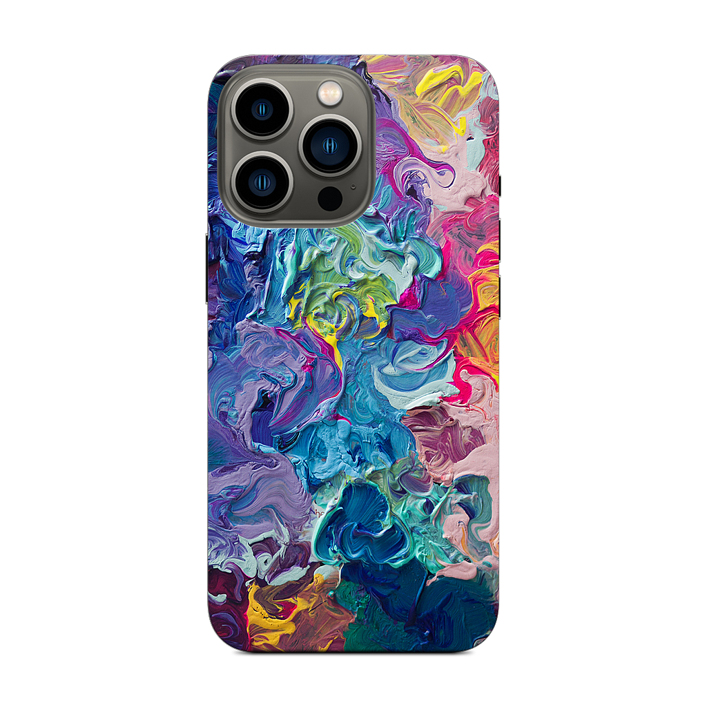 Rainbow Flow Abstract iPhone Skin