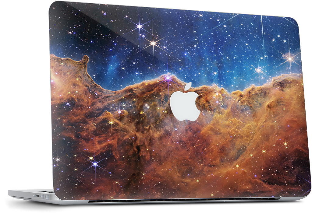 Cosmic Cliffs of Carina MacBook Skin