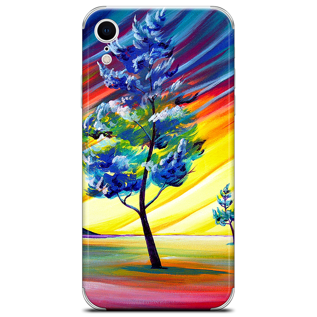 Thick Frost Sunset Glow iPhone Skin