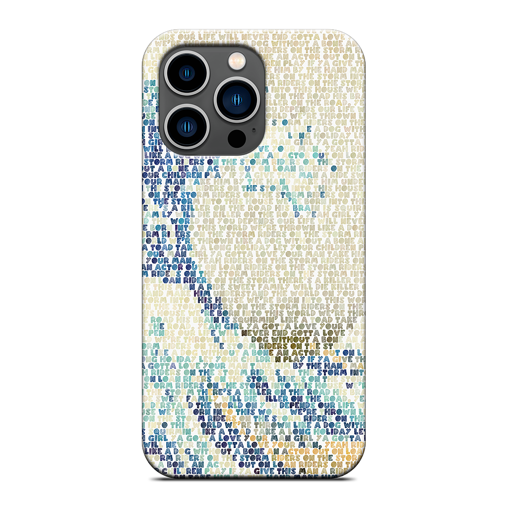 Riders On The Great Wave iPhone Case