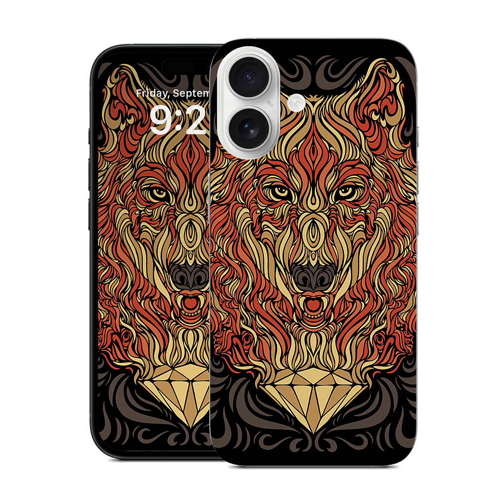 The Lone Wolf iPhone Skin
