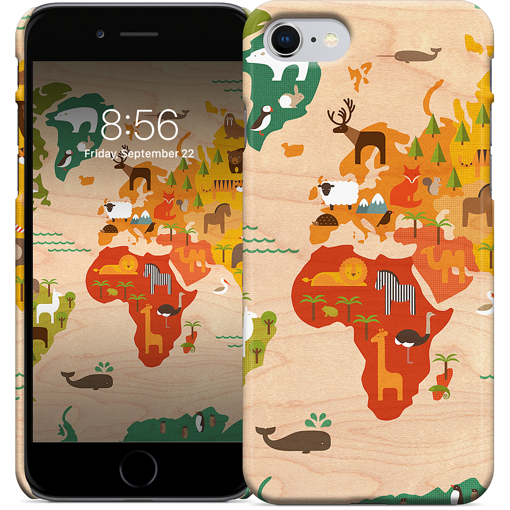 My World iPhone Case