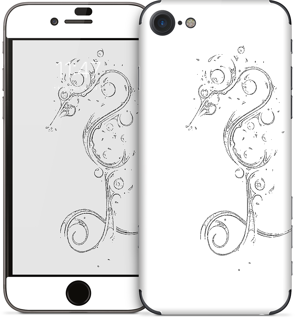 Seahorse iPhone Skin