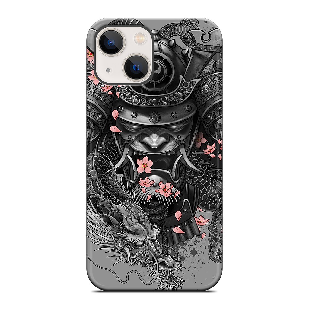 Samurai Dragon iPhone Case