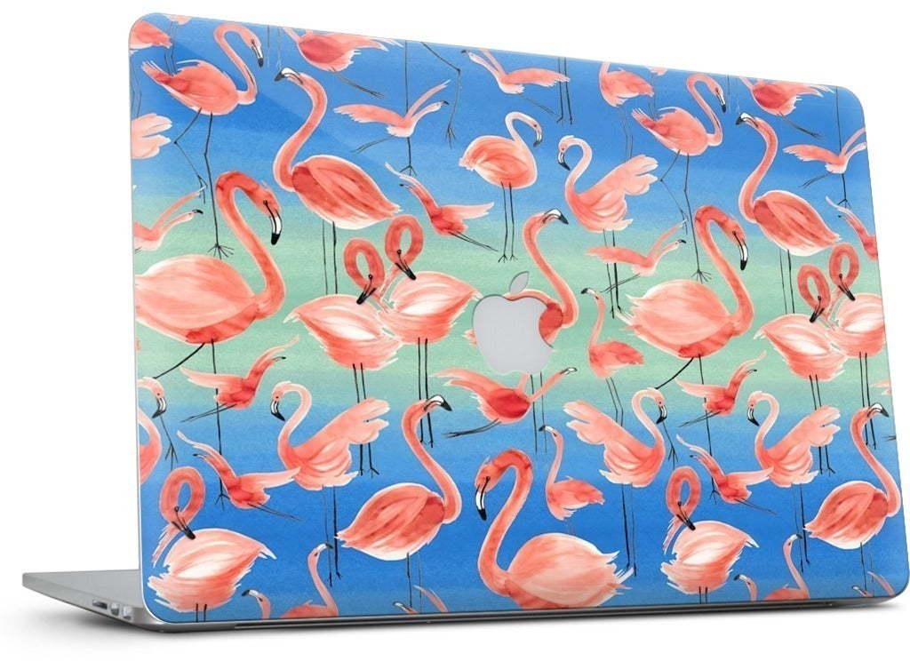 Flamingos MacBook Skin