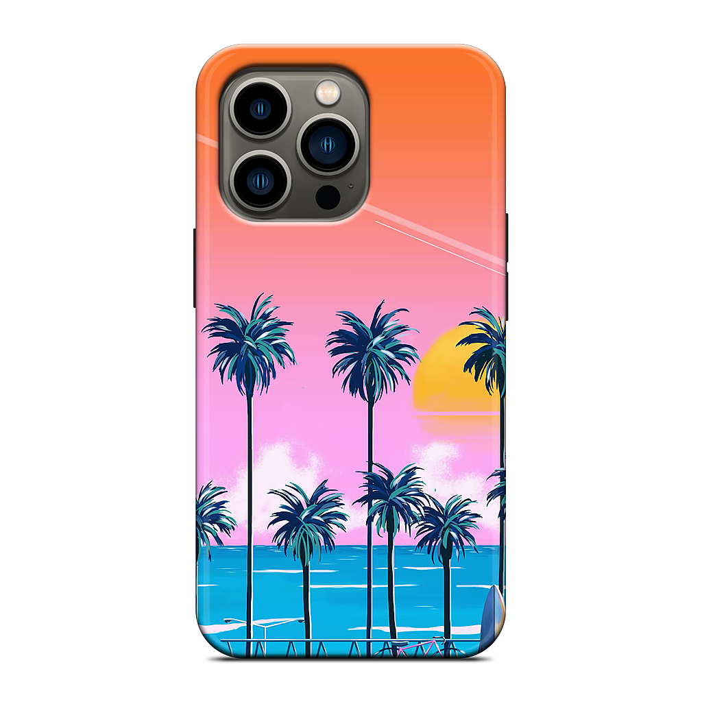 Sunset Lovers iPhone Case