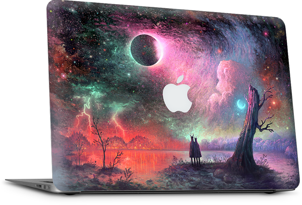 Together Through the Shifting Tides MacBook Skin