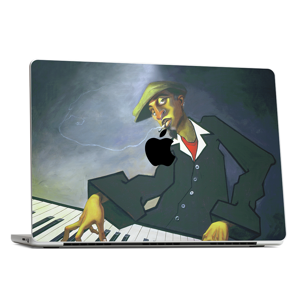 Piano Man II MacBook Skin