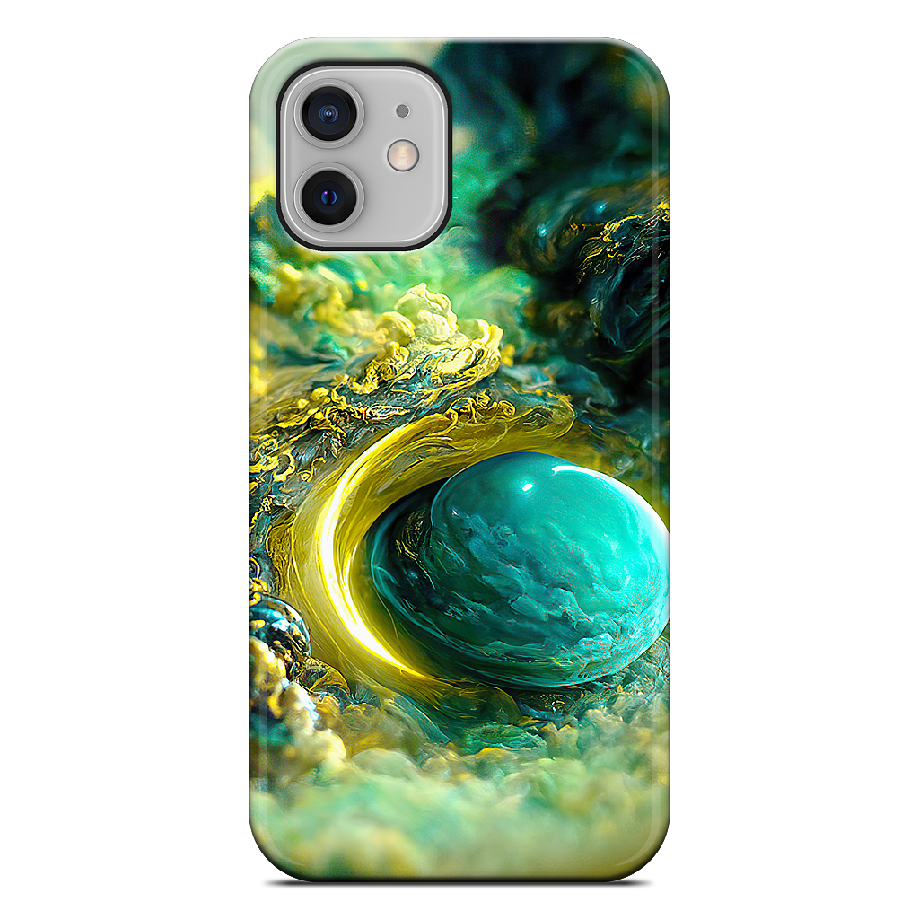 Planetary Accretion iPhone Case