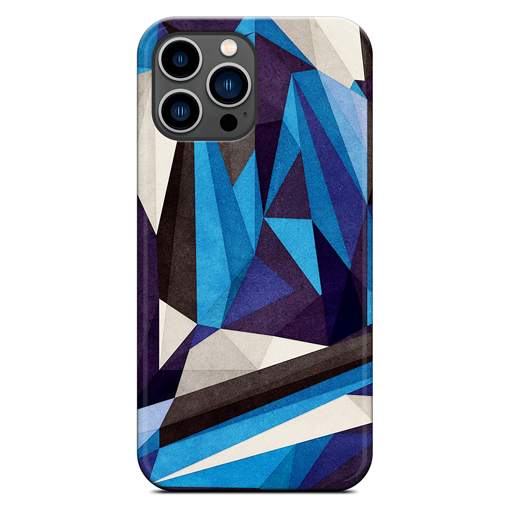 Blue Something iPhone Case