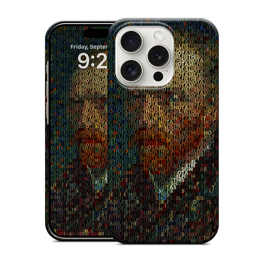 This Is Not A Selfie II iPhone Case