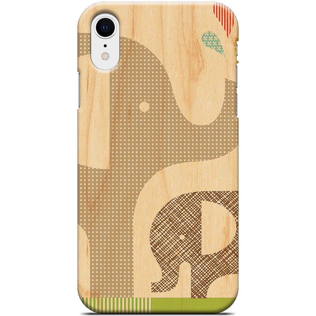 Elephant with Calf iPhone Case