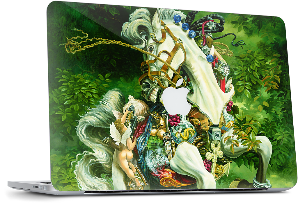 Knee-Jerk Reaction MacBook Skin