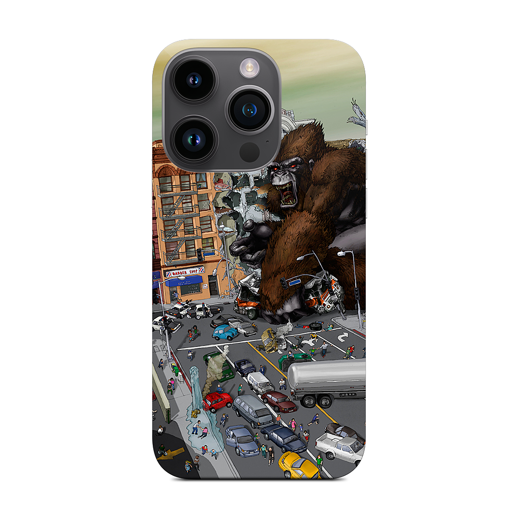 War Of The Monsters iPhone Skin