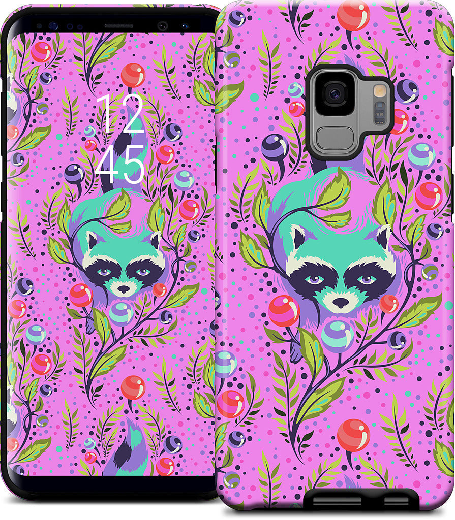 Raccoon Fuchsia Samsung Case