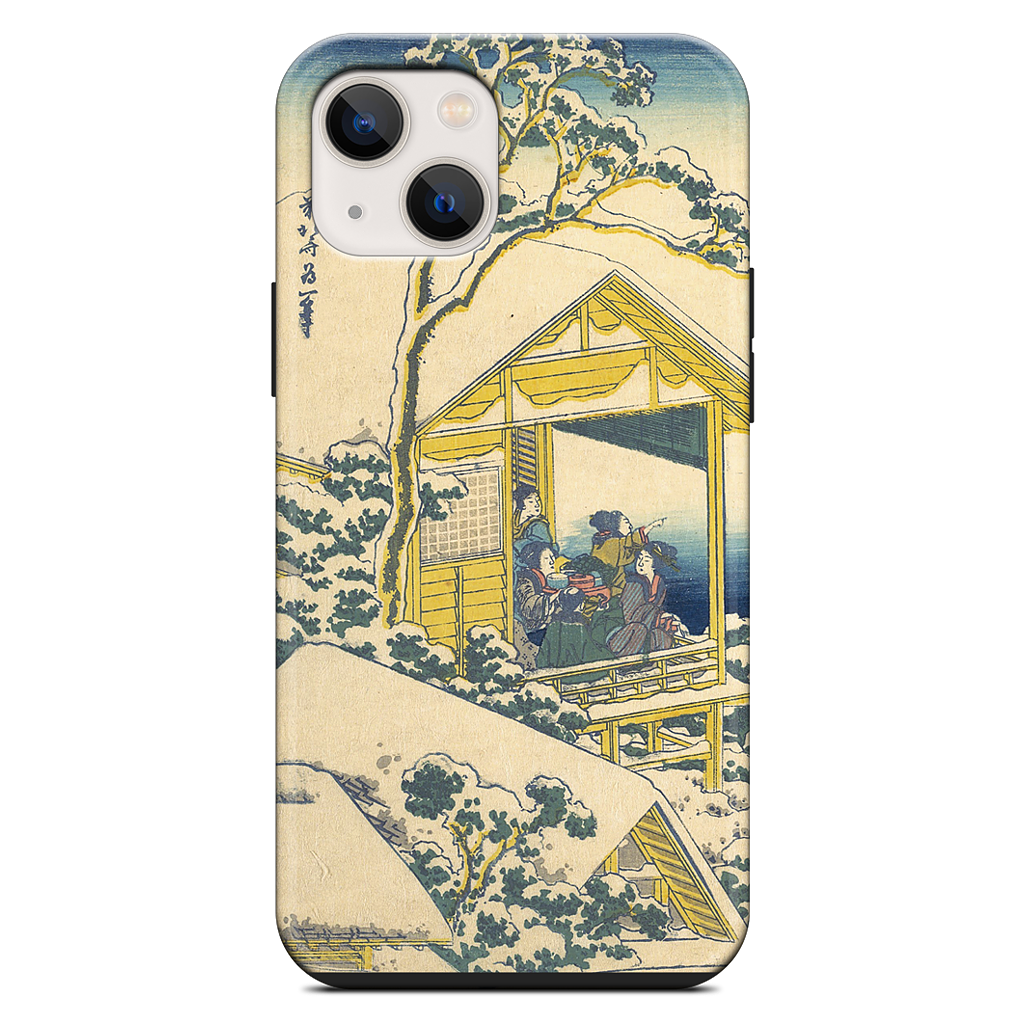 Morning After the Snow at Koishikawa in Edo (Koishikawa yuki no ashita) iPhone Case