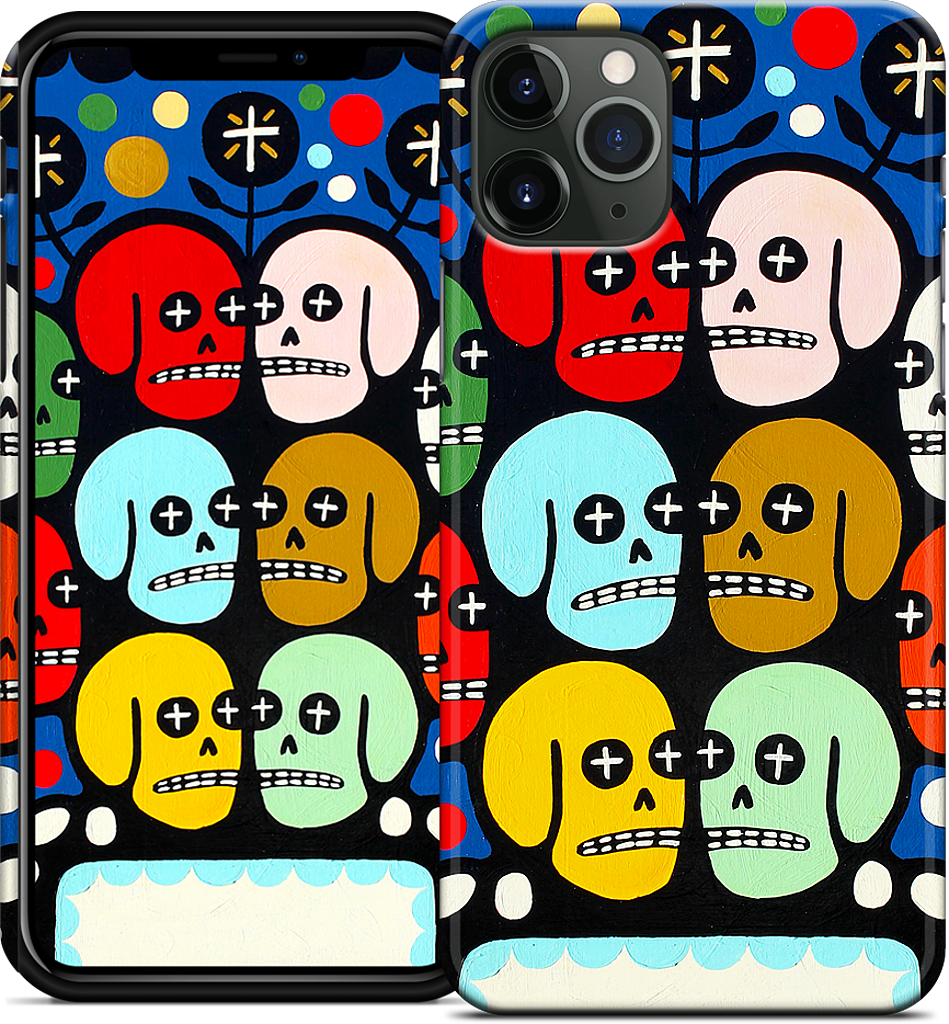 The Many Colors Of Death iPhone Case