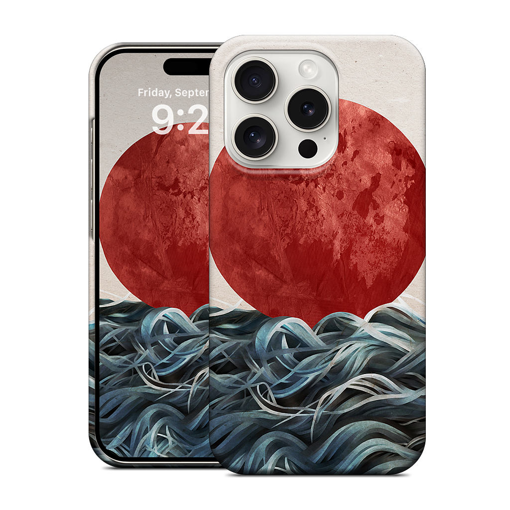 Sunrise in Japan iPhone Case