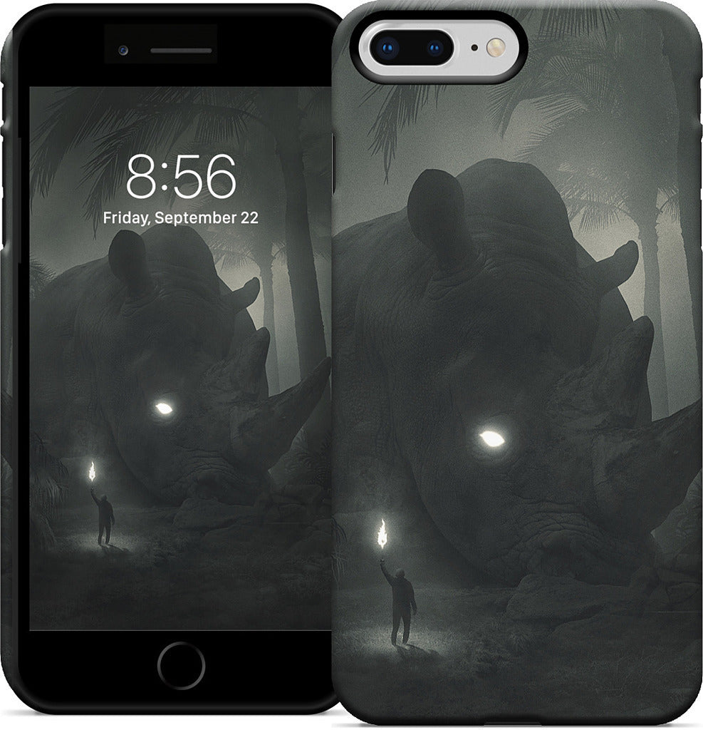 Face of Fear iPhone Case