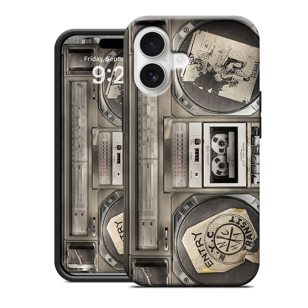 Boombox II iPhone Case