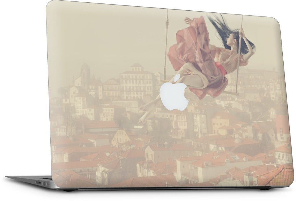 Swinging Over Oporto MacBook Skin