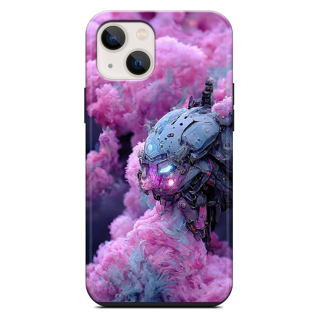 Cotton Candy Mechs iPhone Case
