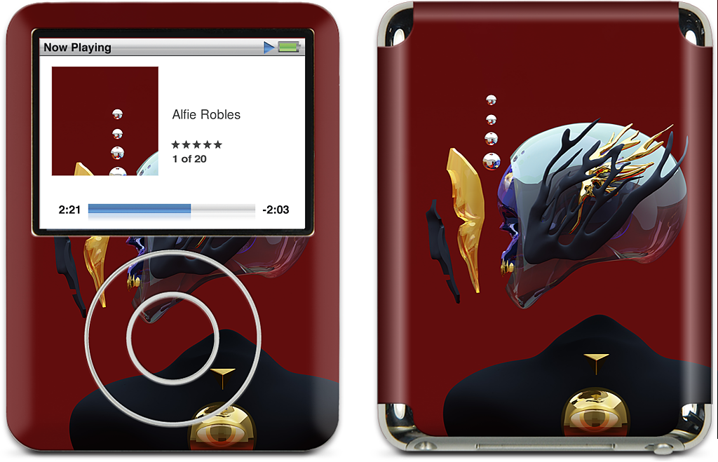Portrait 043: The Indifference iPod Skin