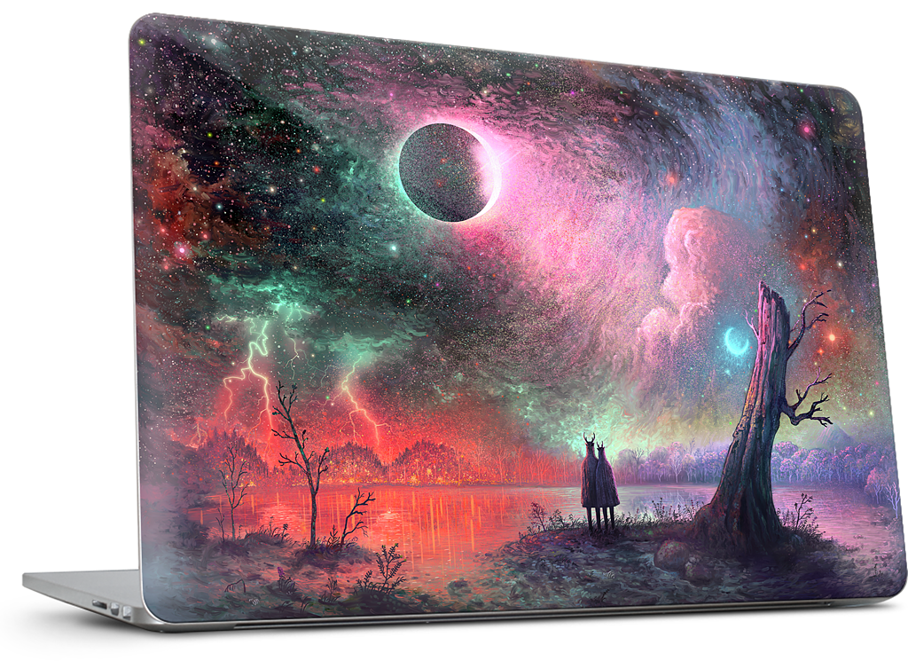 Together Through the Shifting Tides MacBook Skin
