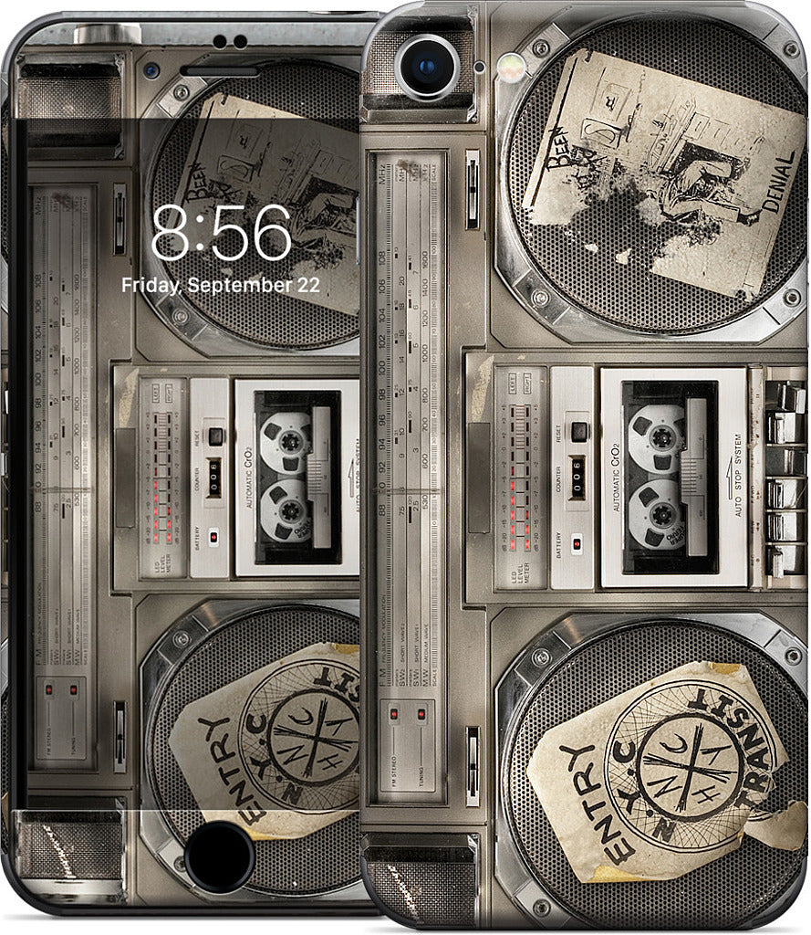Boombox II iPhone Skin