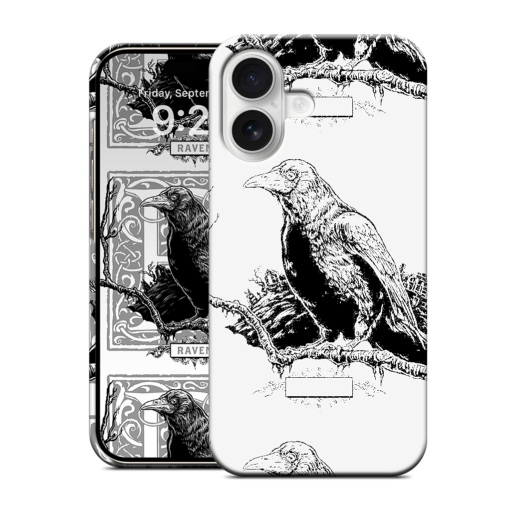 R Is For Raven iPhone Case