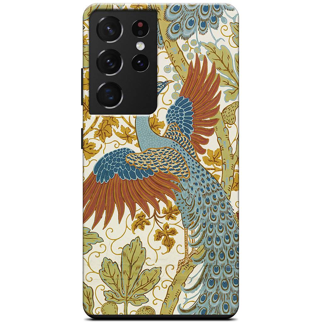 Fig and Peacock Samsung Case