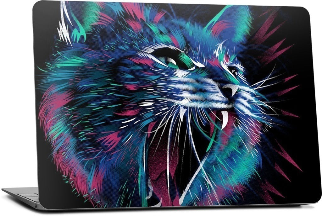 WILD CAT MacBook Skin