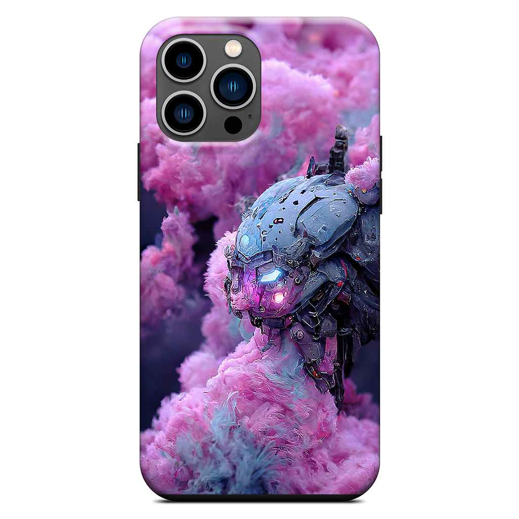 Cotton Candy Mechs iPhone Case