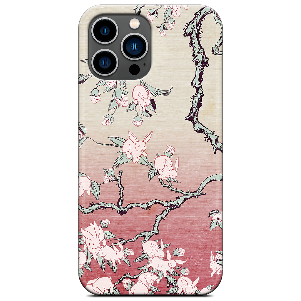 Bunny Blossom iPhone Case