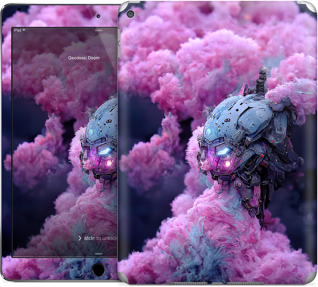 Cotton Candy Mechs iPad Skin