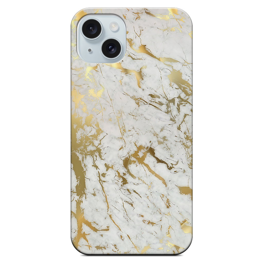 Gold Marble iPhone Case