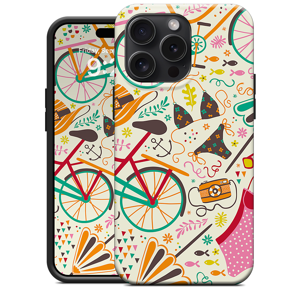 Seaside Cycle iPhone Case