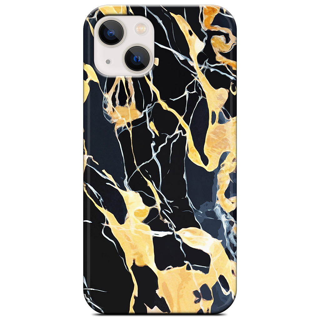 Black Marble iPhone Case