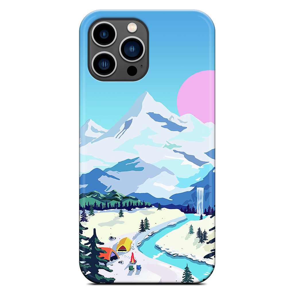 Mountains iPhone Case