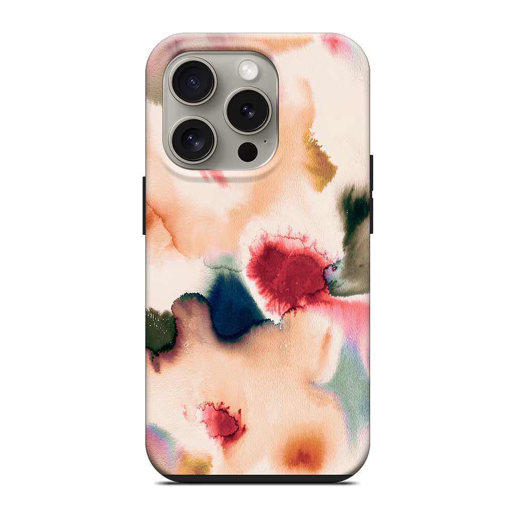 Abstract Watercolor (Mineral) iPhone Case