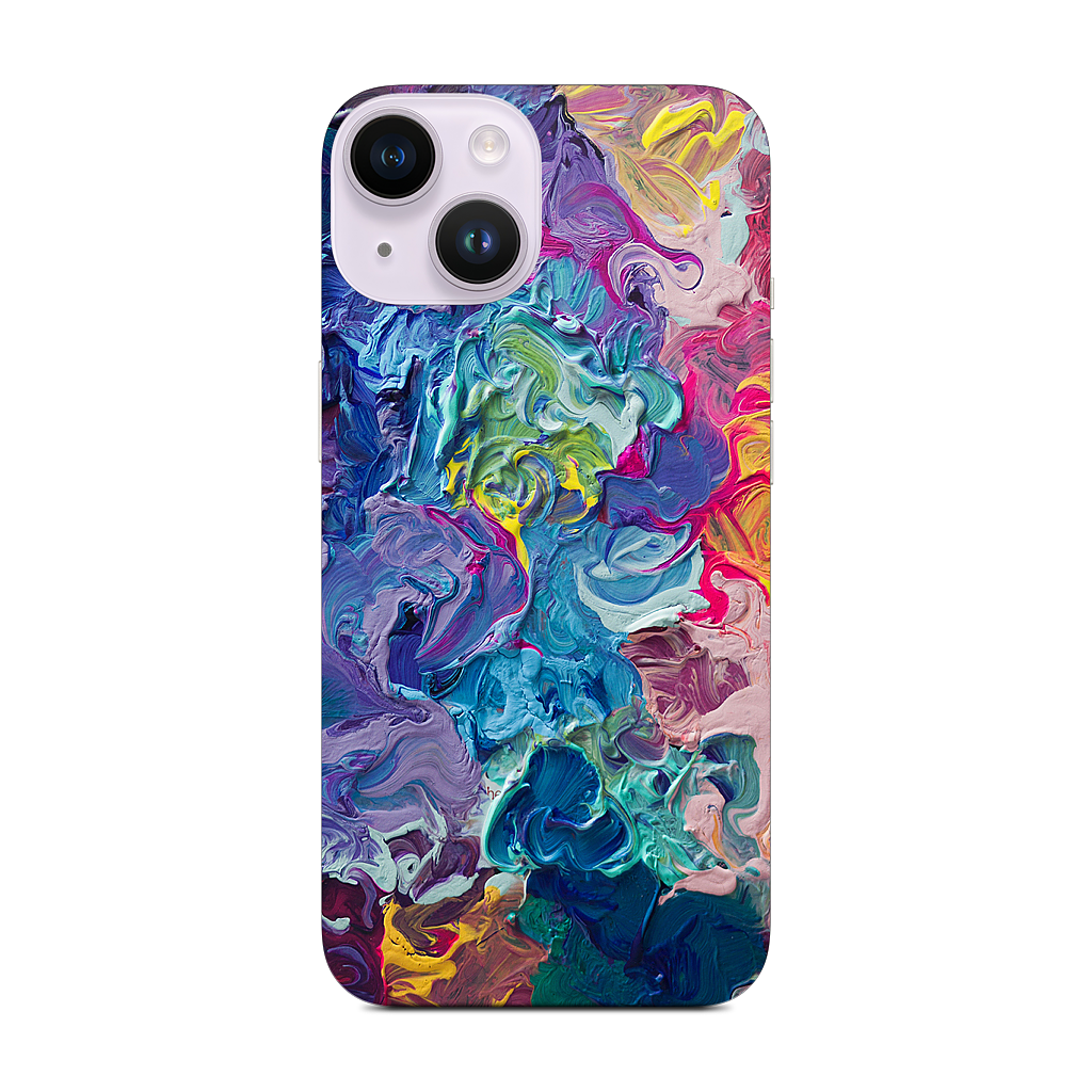 Rainbow Flow Abstract iPhone Skin