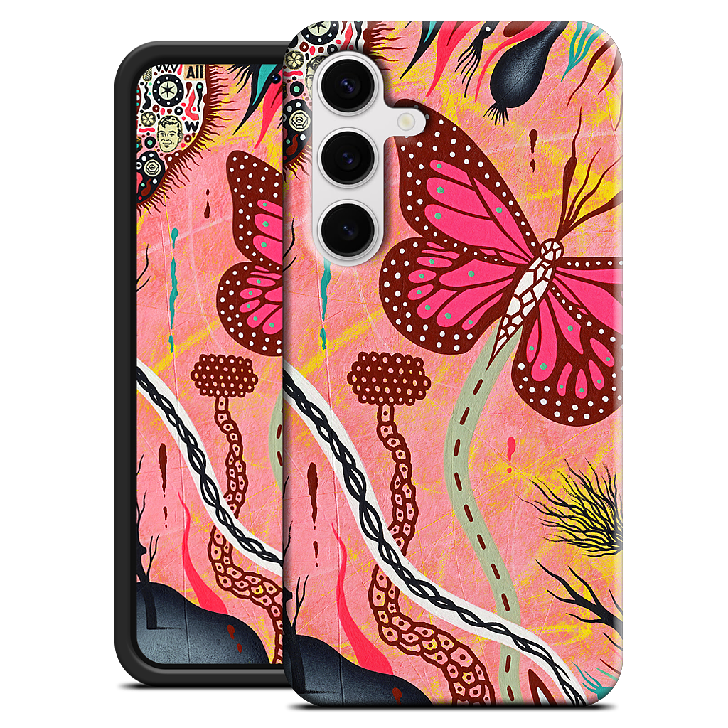 The Pink Opaque Samsung Case