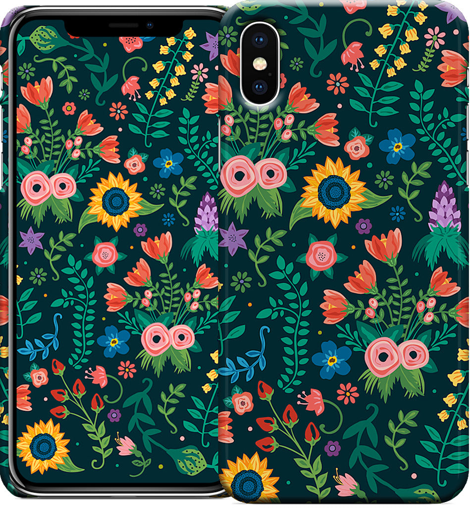 Floral Heart iPhone Case