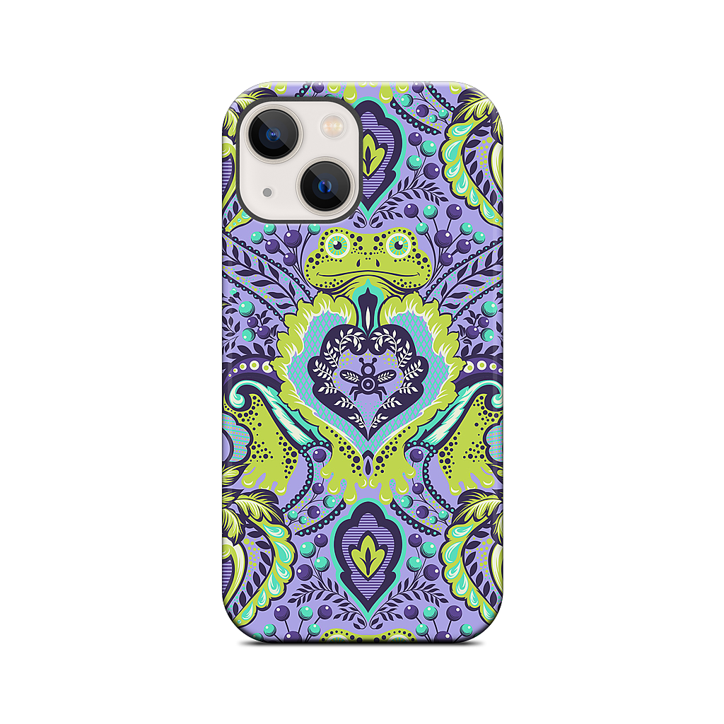Frog Prince Orchid iPhone Case