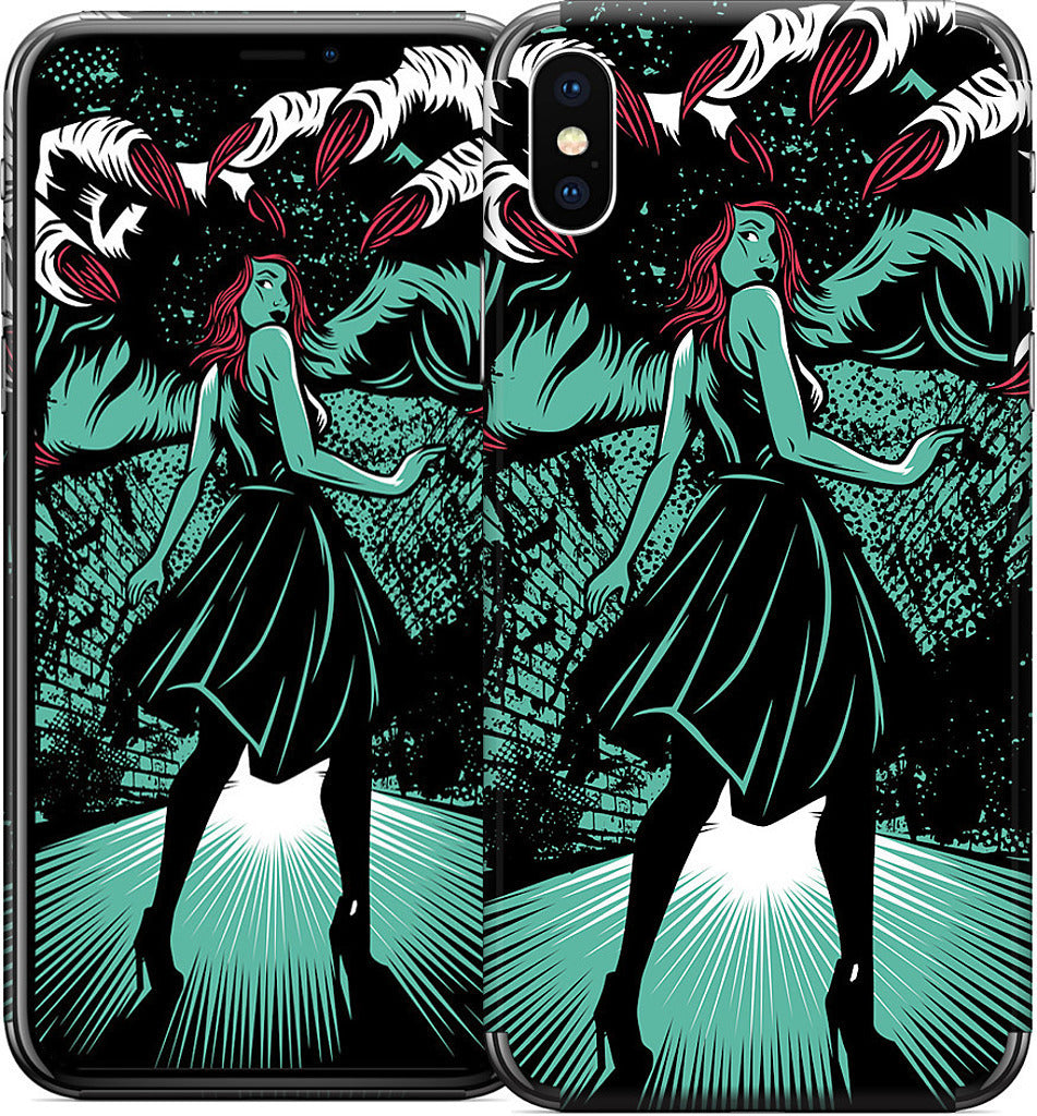 Molly vs The Zombie iPhone Skin