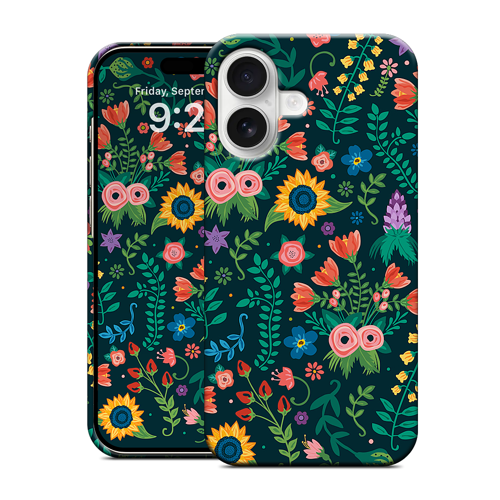 Floral Heart iPhone Case