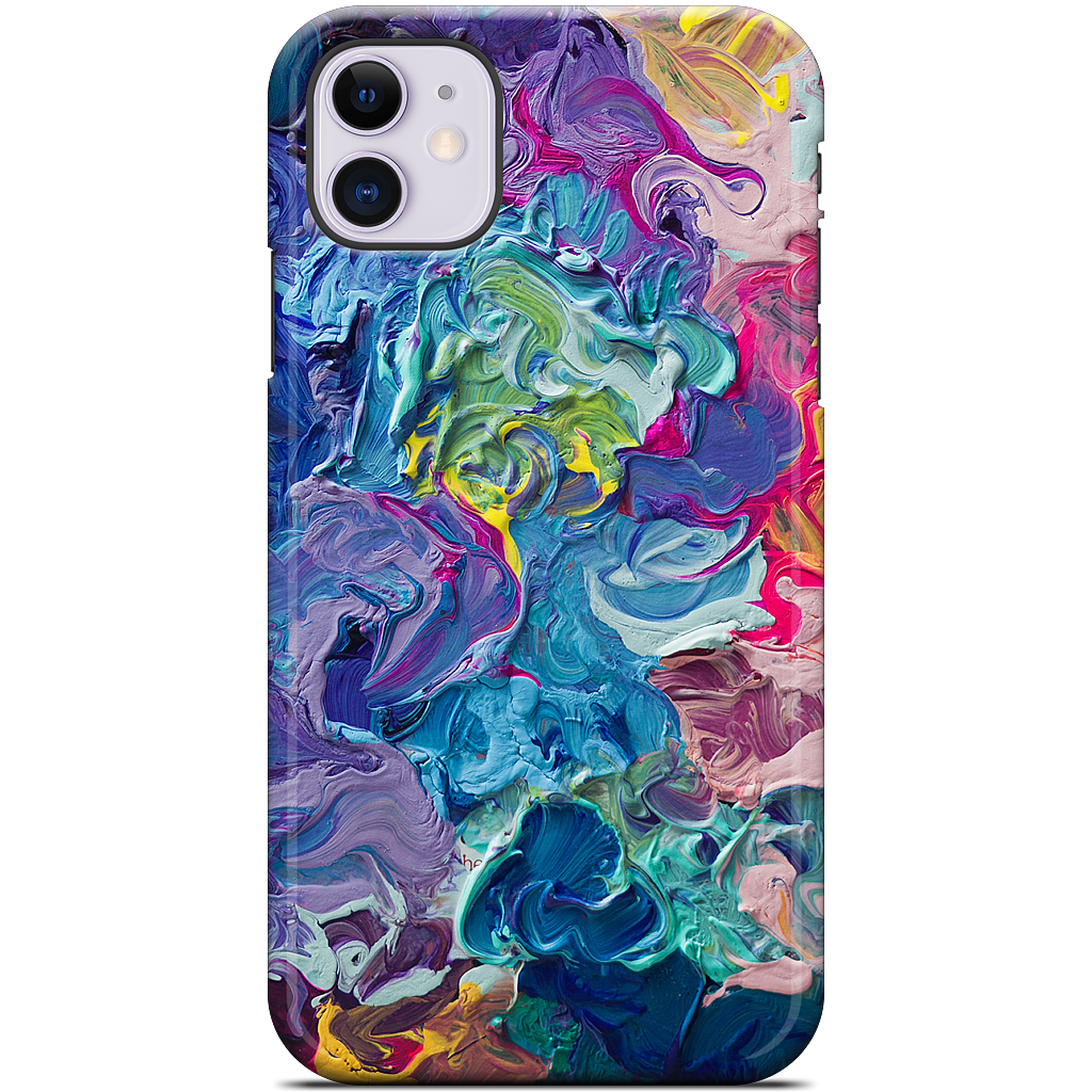 Rainbow Flow Abstract iPhone Case