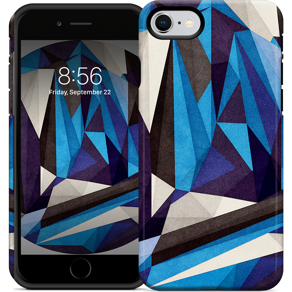 Blue Something iPhone Case